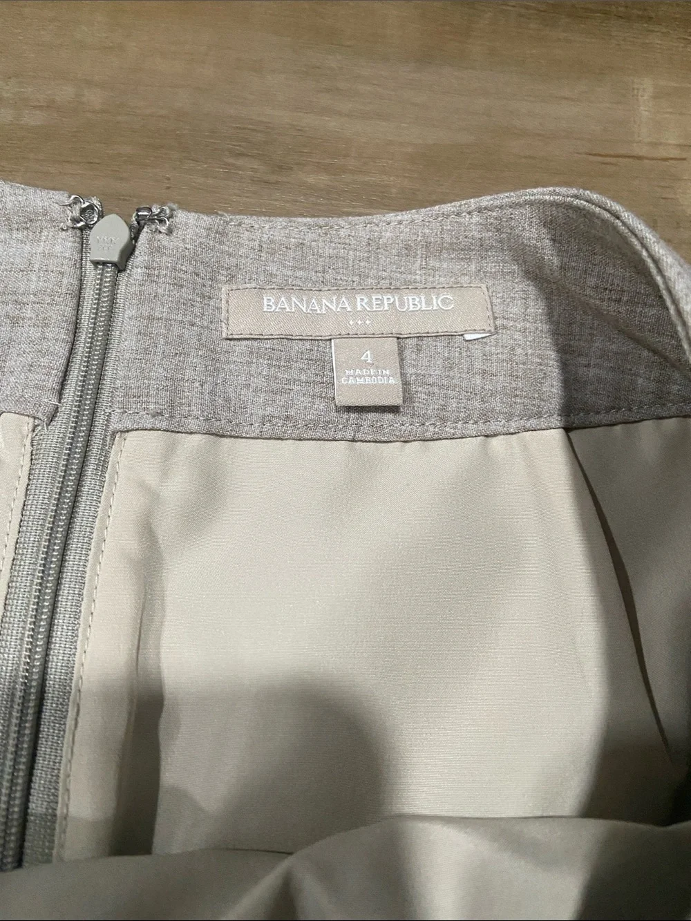 Classic Neutral Pencil Skirt